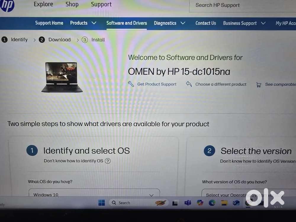 Hp OMEN 15-DC1XXX