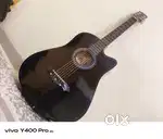 Black Acoustic guitar