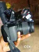 Canon EOS 1300D  2 Battery With Adopter Charger 32 Gb memory card