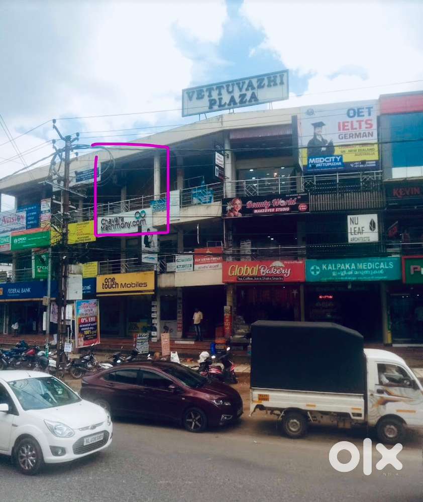 Office space for rent at Muvatupuzha town near grand mall