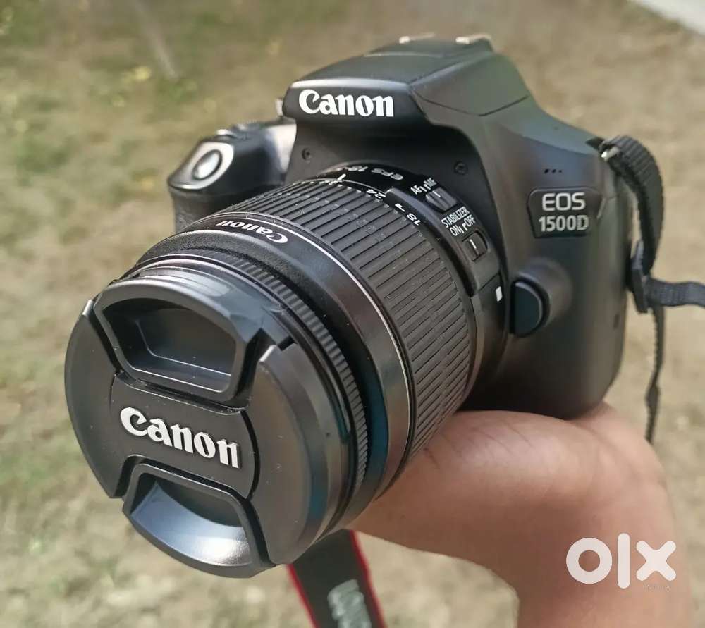 Canon EOS 1500D DSLR camera with Lens ( fresh condition)