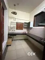 Girl flatmate in two room set luxury flat