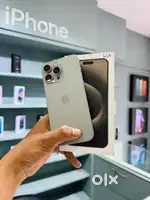 I phone 15 pro max brand new condition with warranty available