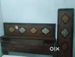 Storage Double bed with back storage