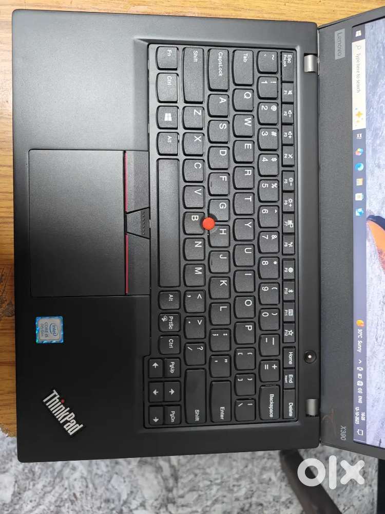 Lenovo x390 i5 8th Gen laptop for sale