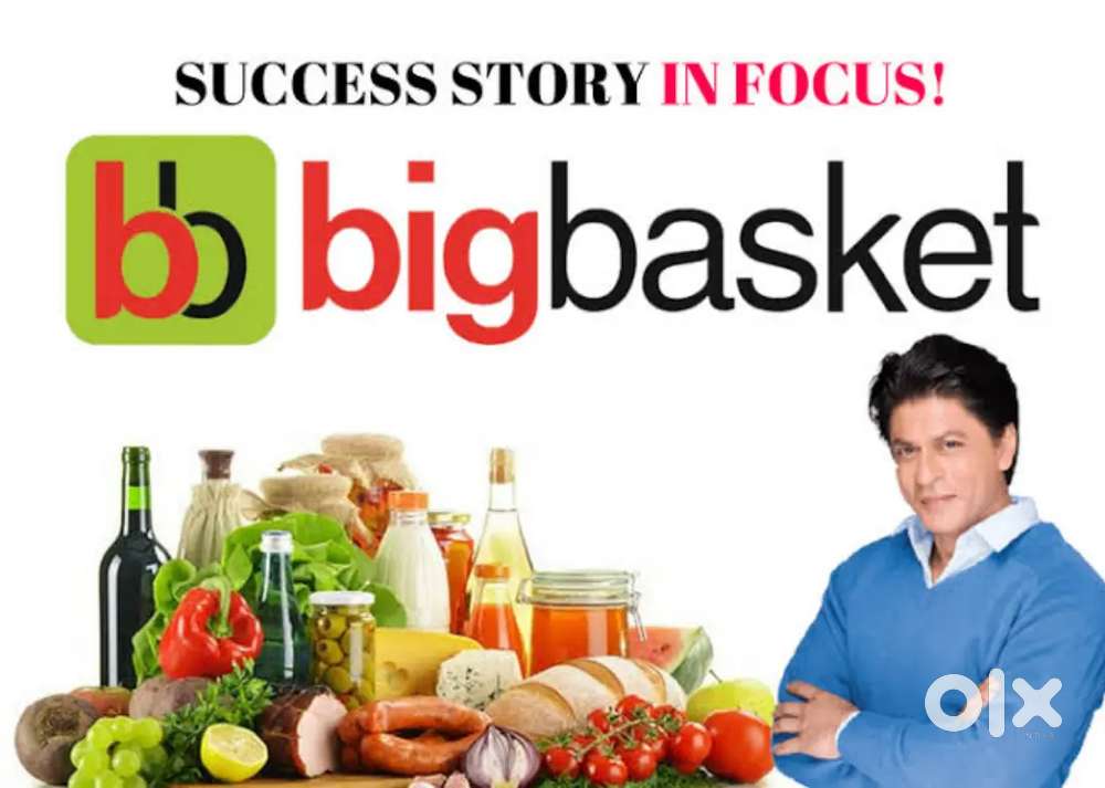 Job in big basket