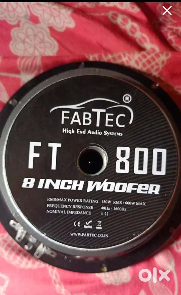 Fabtech subwoofer