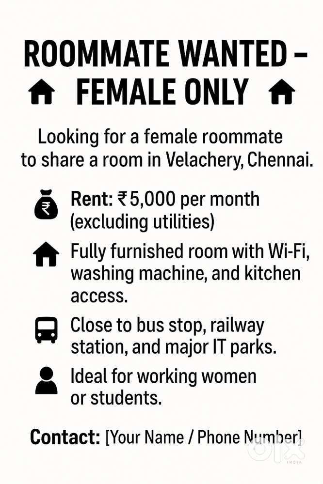 Looking for roommate