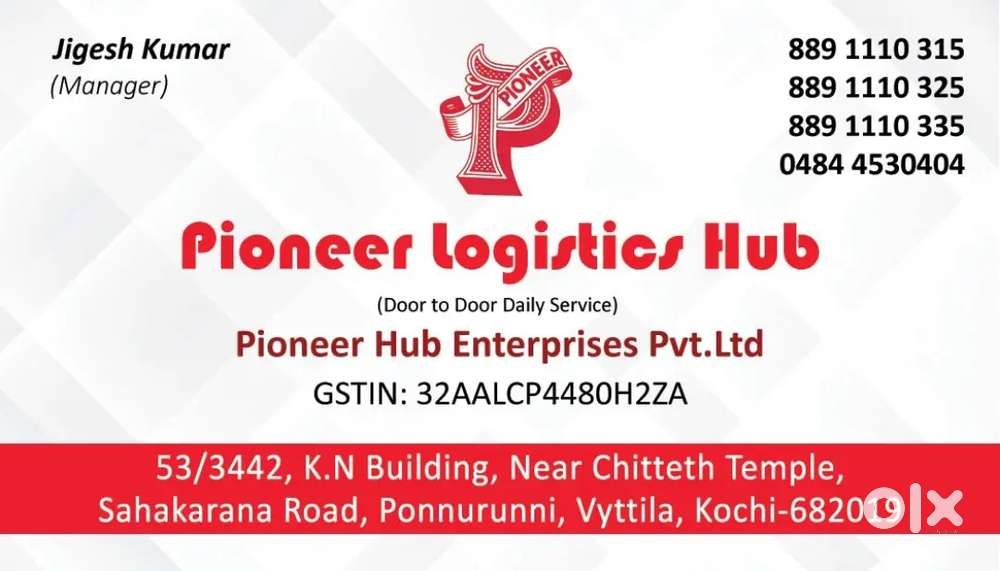 Experienced Marketing Executives for LOGISTICS  AND PARCEL SERVICE