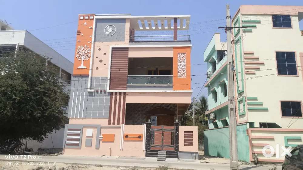 NEW 2BHK GROUND FLOOR HOUSE RENT IN PERALA NRPM  HIGH SCHOOL ROAD