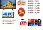 40 INCH SMART LED TV @ 10,999 /-