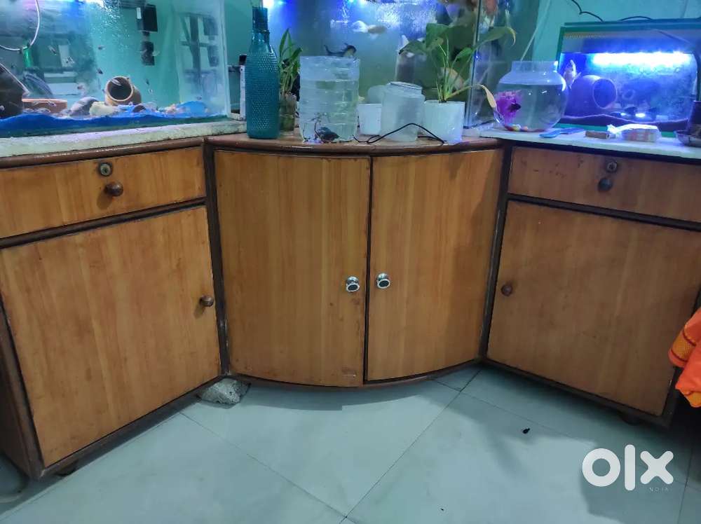 Wooden corner furniture