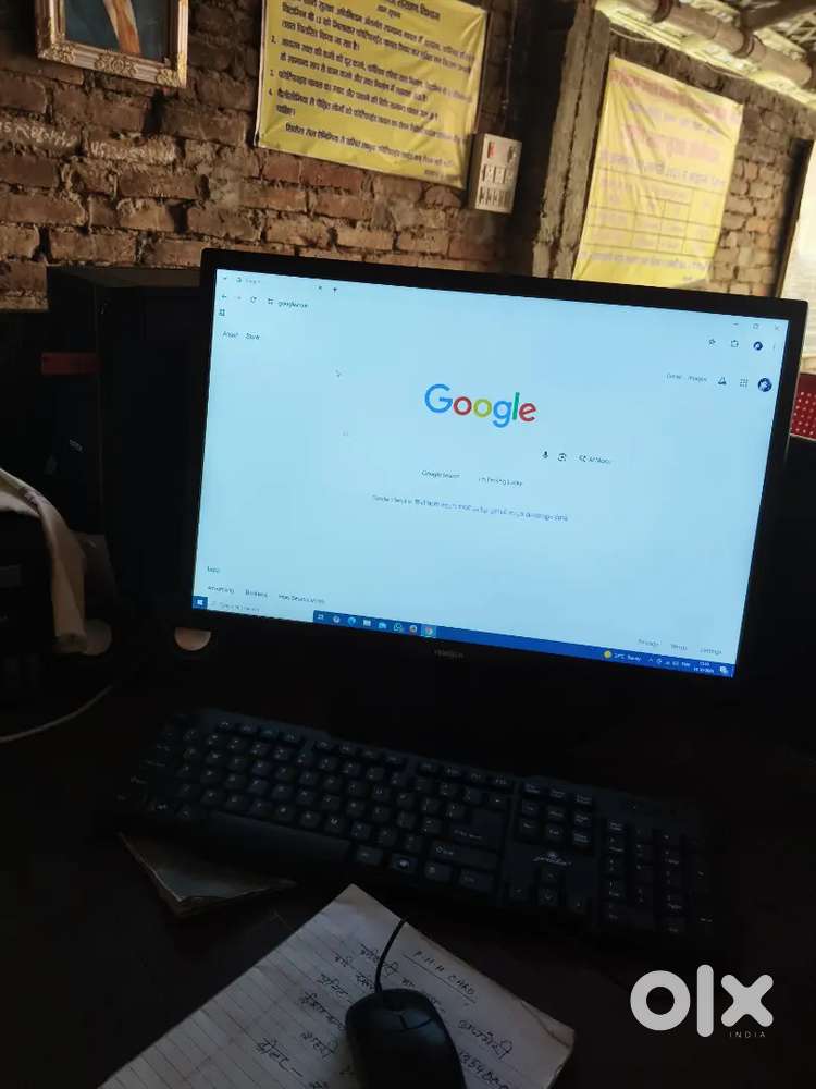 desktop set 24 monitor i3 4th processer ,12 gb RAM w SSD SUPPORT