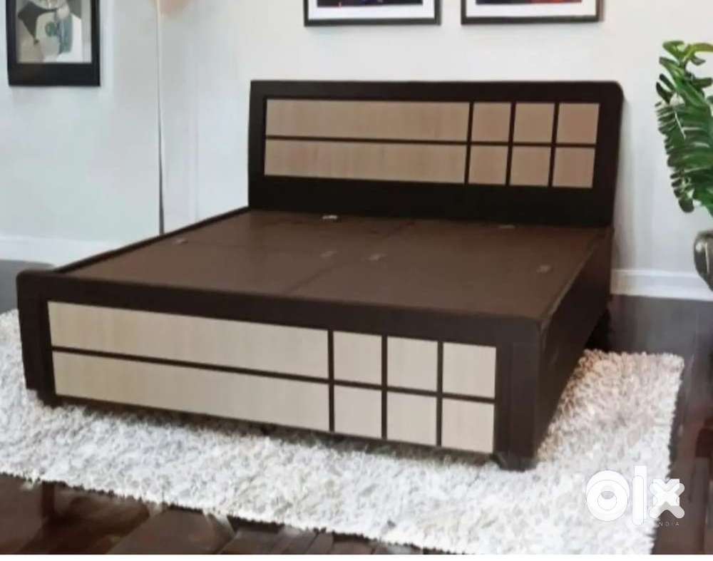 Winter special buy new double bed 3990, with box -6990/-Emi available