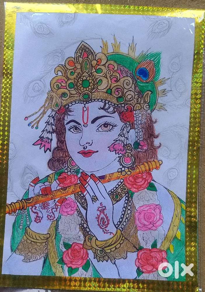 Krishna painting