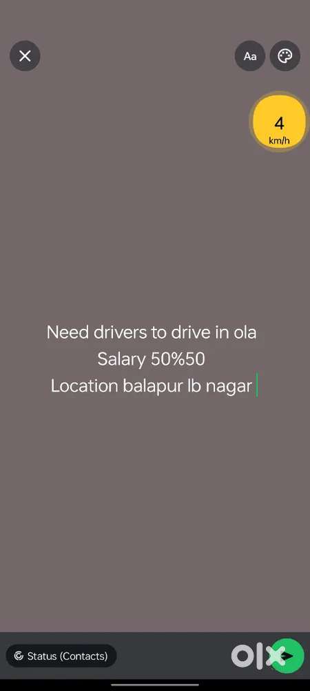 Drive in ola