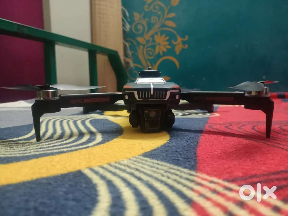 GPS drones double battery with controller for extra wings with box