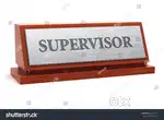 Supervisor Job application