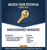 Urgent Hirings -Bancassurance