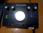 M-Audio M-Track 2x2  Running As New  11 Months Old  Audio Interface