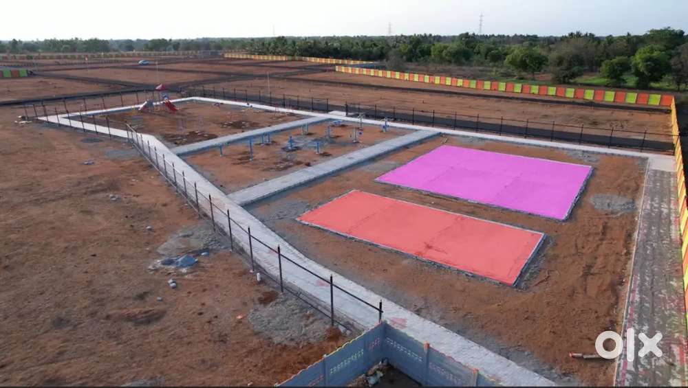 Just 3km from keeranur bus stand plot sale EMI option available