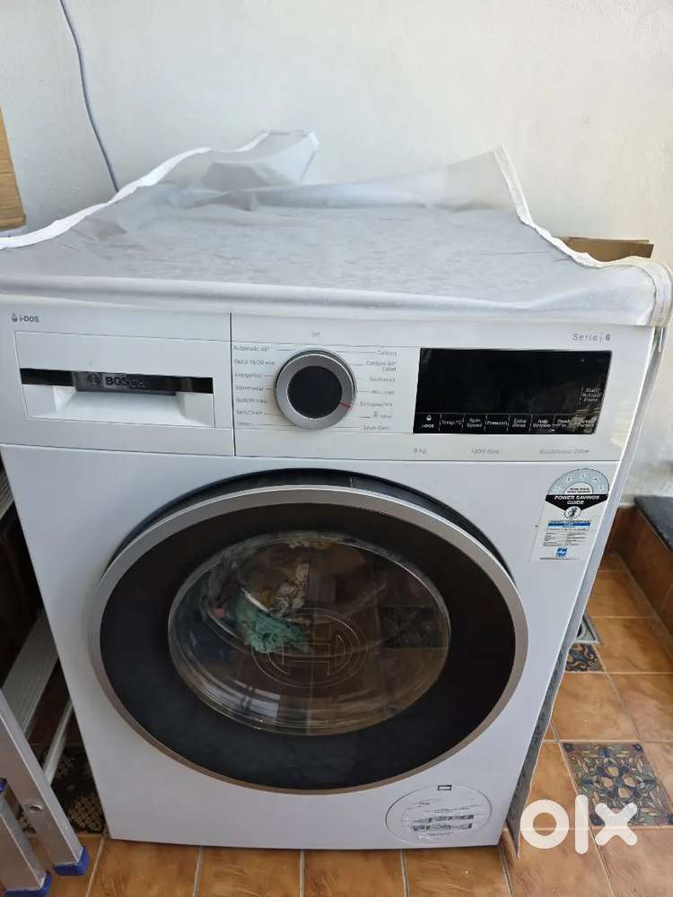 9Kg Bosch Front Load Washing Machine with warranty till 2028