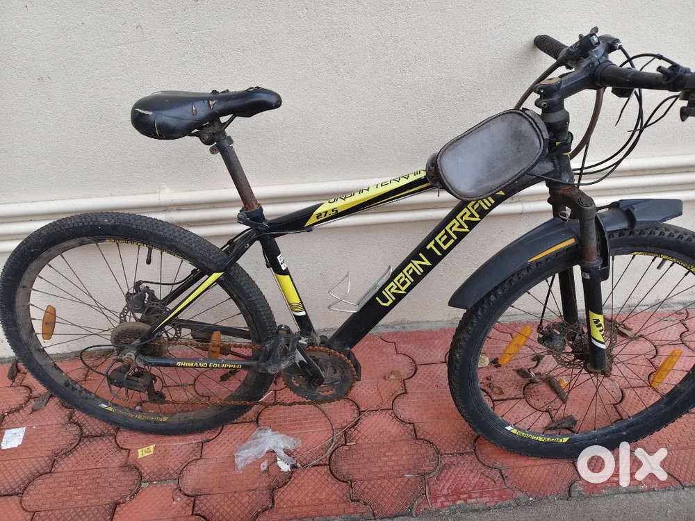 Urban terrain MTB cycle