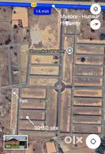 Site for sale at Bhoomika PR valley yelwalla Mysore Muda Approved site
