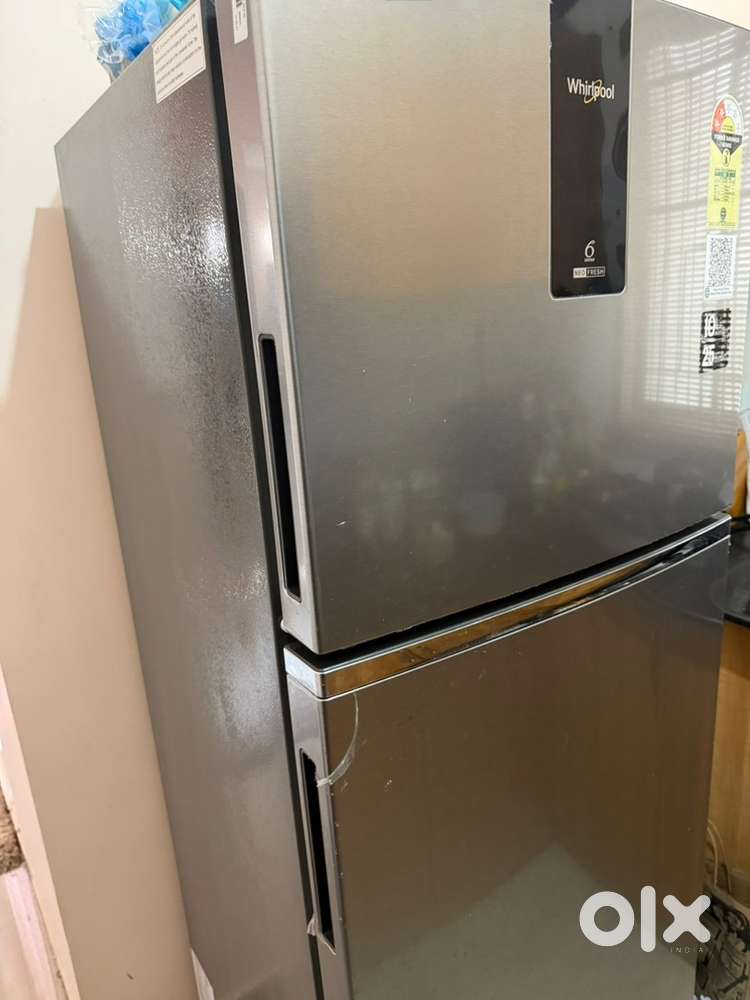 Whirpool Double-door fridge with extended warranty till 2027