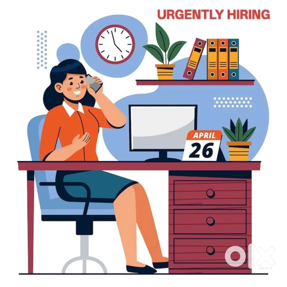URGENT Hiring Office Assistant , Full time Job available