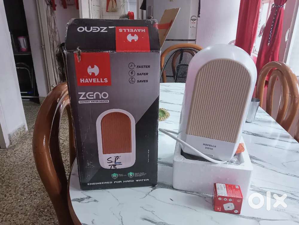 Havells Geyser 3L capacity with 2 year warranty