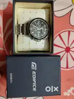 Casio Edifice Black Analog Dial watch