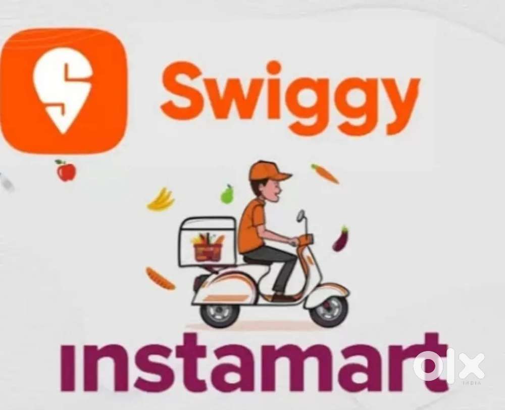 Urgent requirement for food and instamart delivery boy