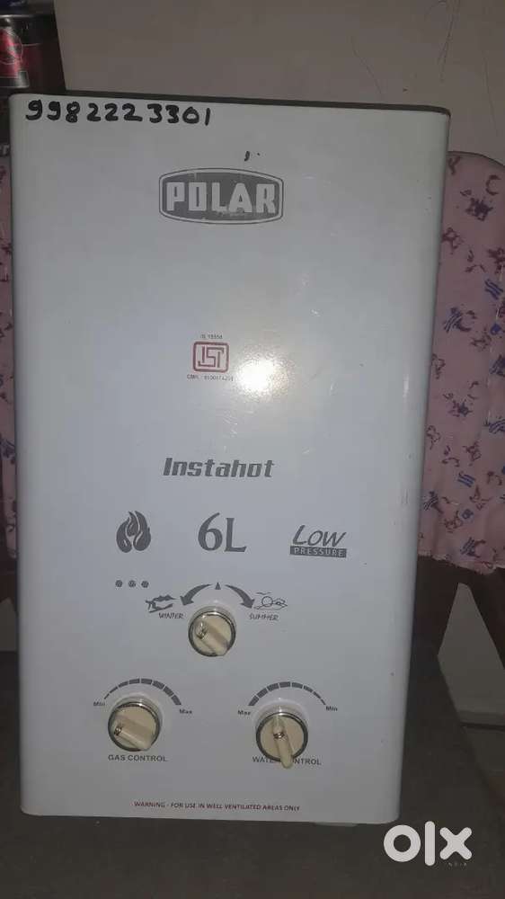 6l instanhot  gas water heater