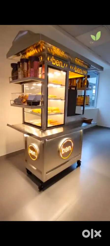Tea cart , food counter , coffee cart,snacks counter,display counter