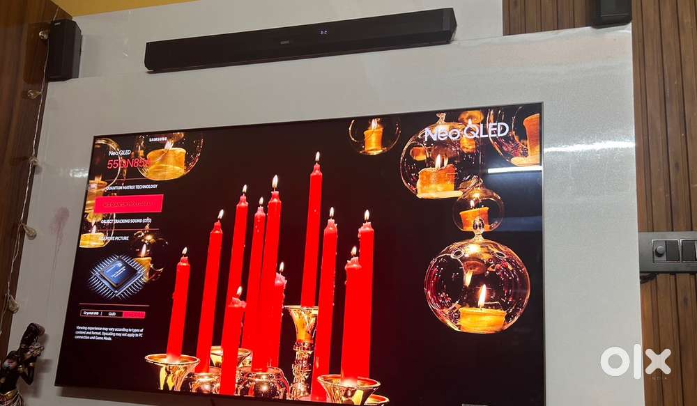 Samsung 55 inch brand new Qled Tv