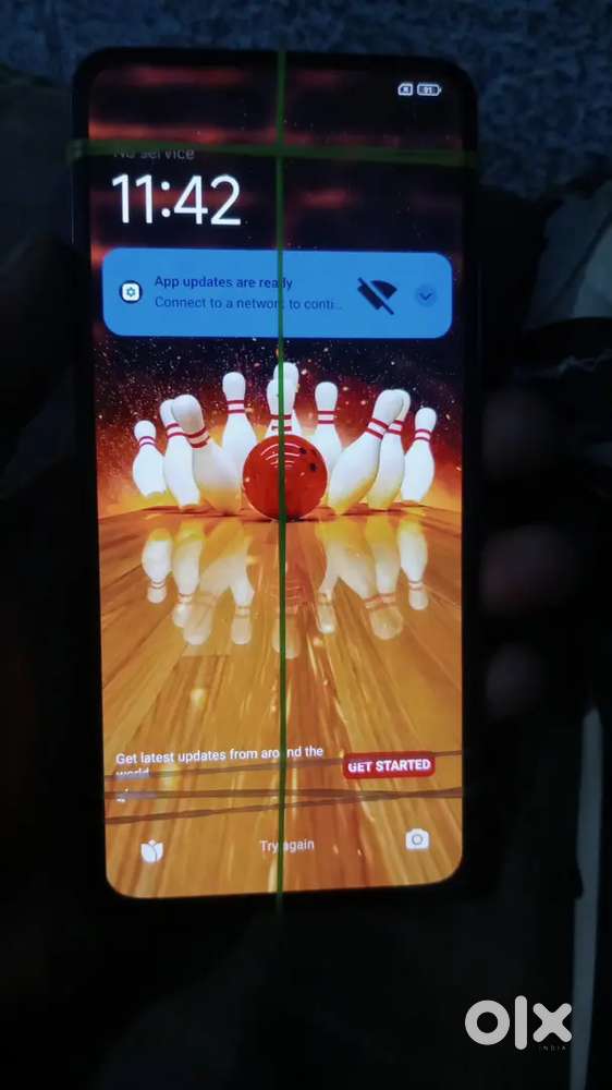 Mi 11x gaming phone hai network ic and back camera ka problem hai