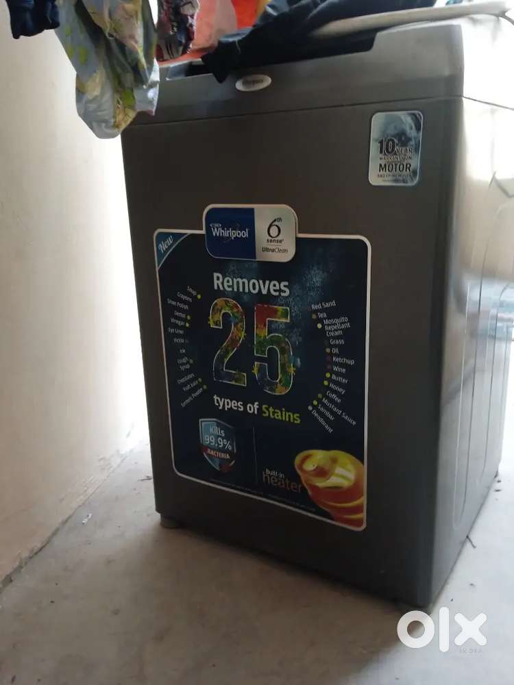 Whirlpool 8 kg fully automatic washing machine