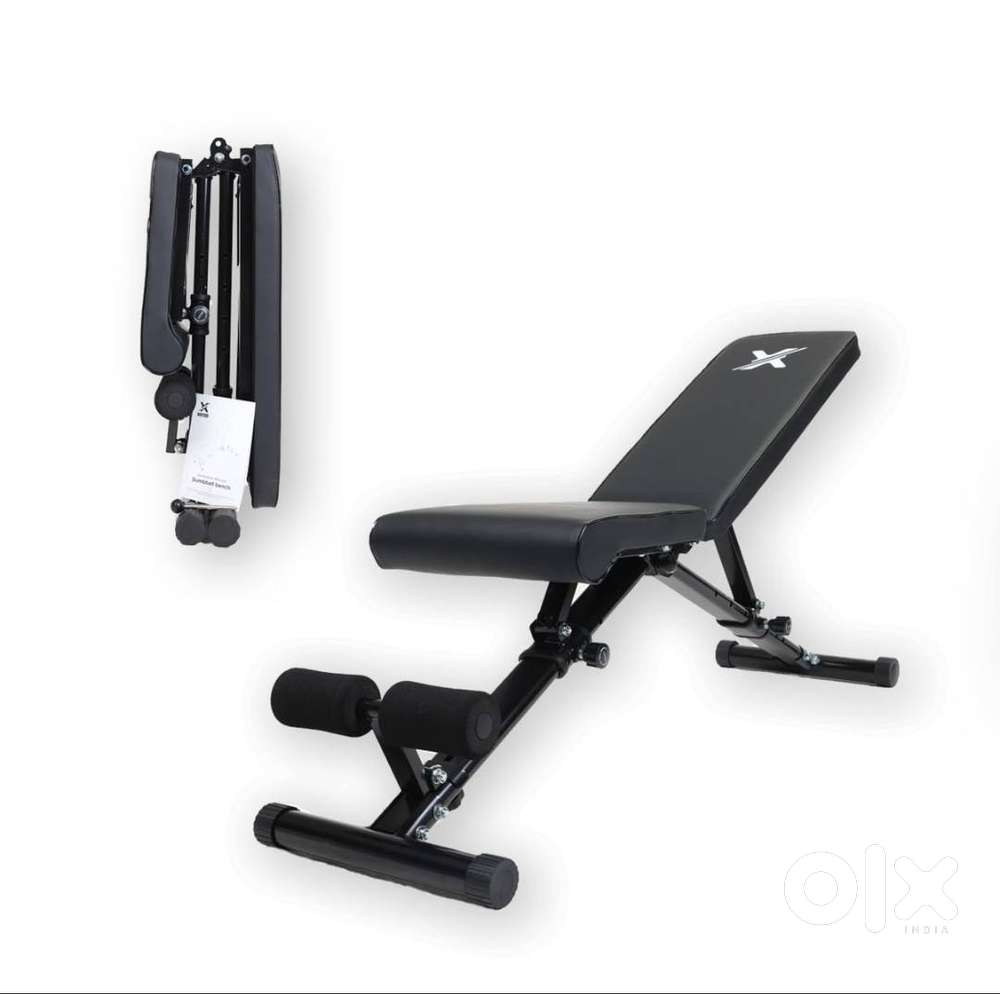 XRT65 Brand New Foldable Gym Bench Press – Unused, Box Packed