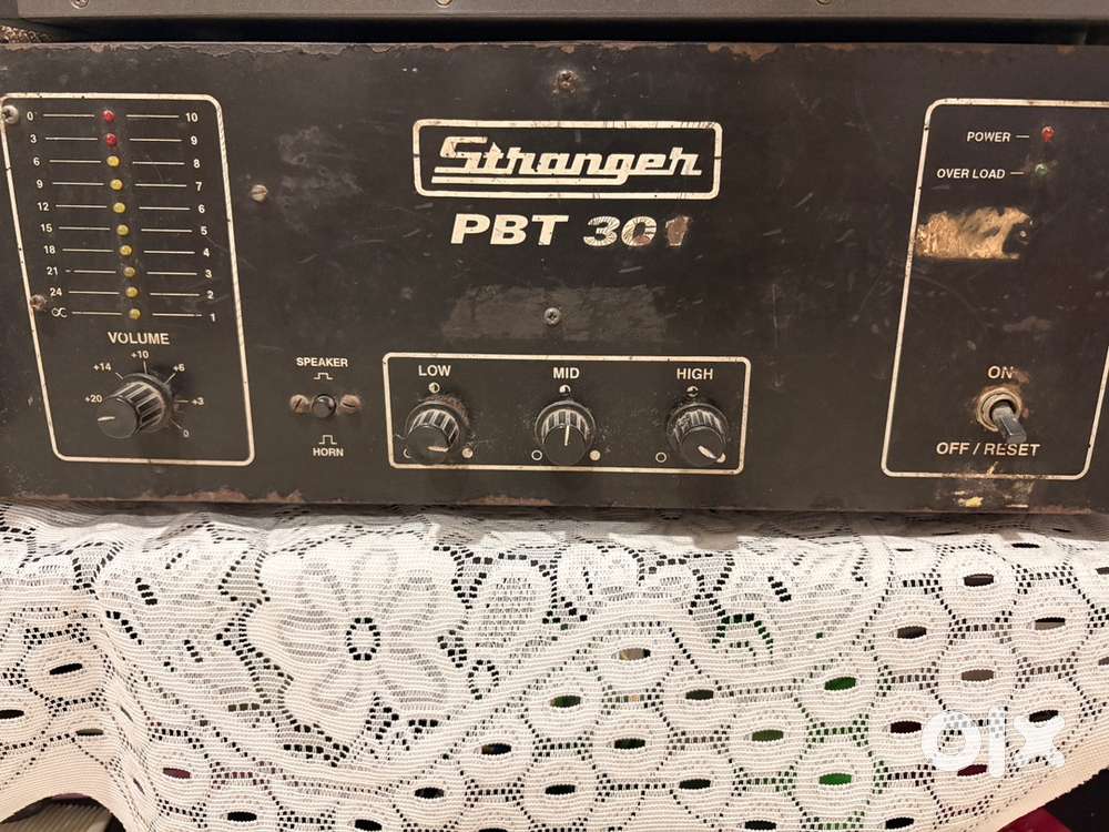 Stranger Amplifire  with Jbl Box