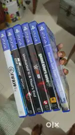 PlayStation CD's And Orginal Ps4 controller ( Silver)