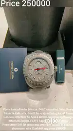 Favre LeubaRaider Bivouac 9000 Altimeter, Date, Powe Reserve Indicator