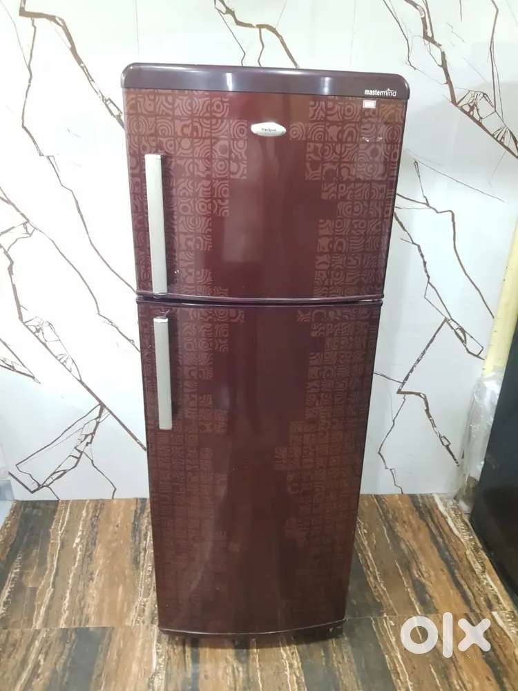 Whirlpool master mind 250ltrs floral design double door refrigerator**