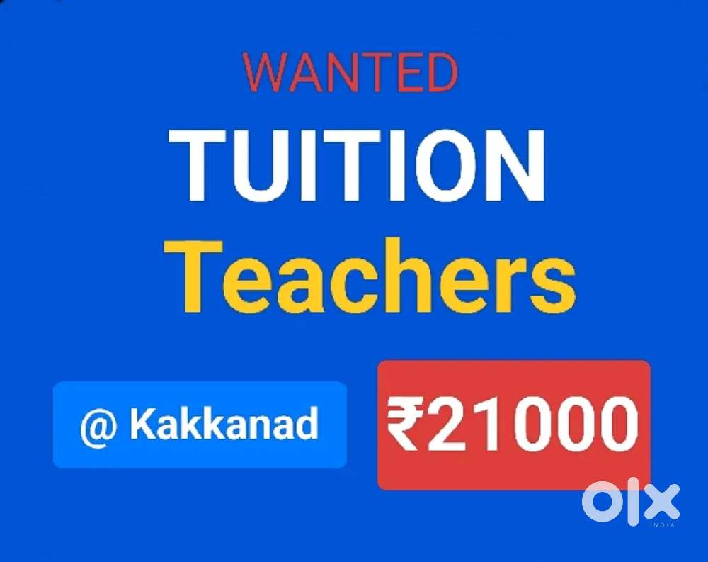 TUITION TEACHERS @ KAKKANAD