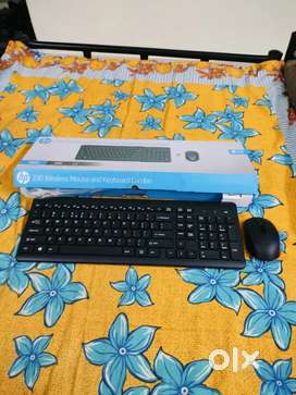 Wireless keyboard & mouse