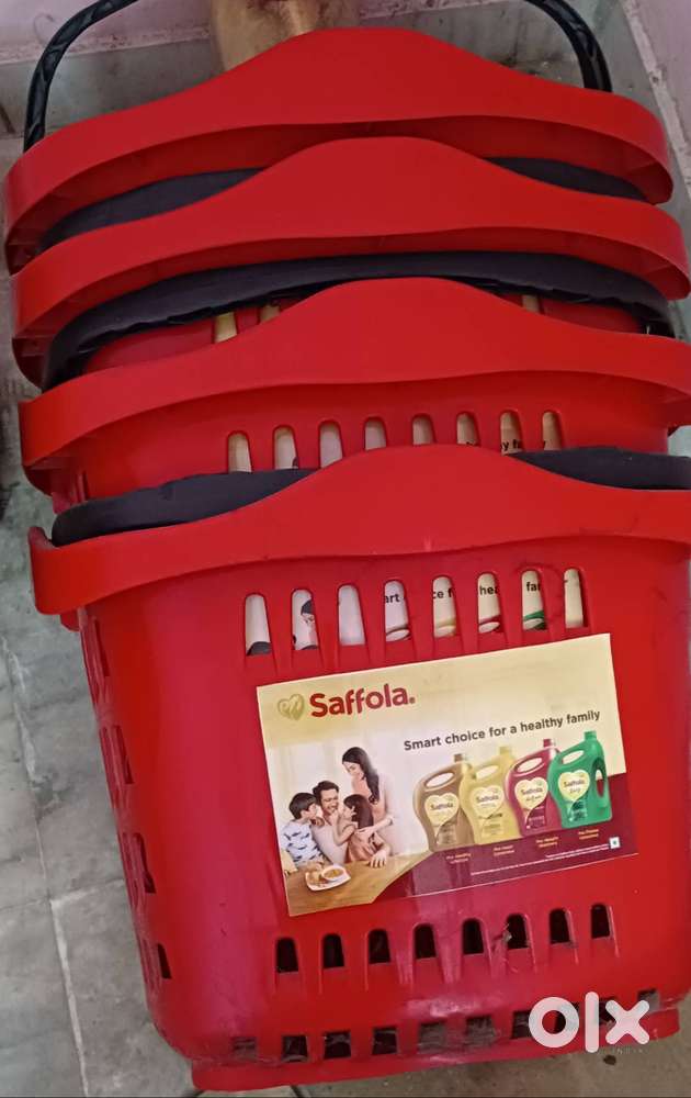 Plastic Trolley Basket