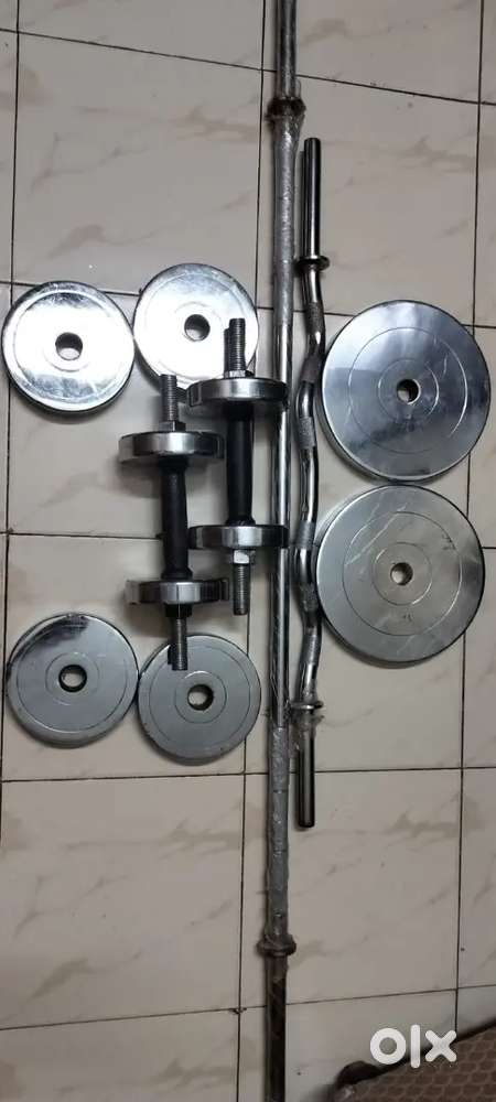 Dumbbells and barbells