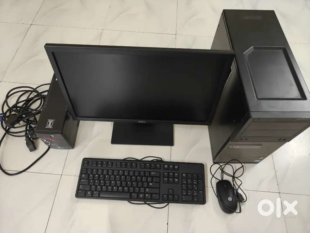 Dell Desktop PC with 22” Monitor & UPS – Fully Working, Hardly Used!