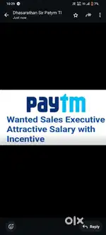 Paytm ON ROLE JOB (field sale officer)