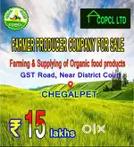 FARMER PRODUCER COMPANY FOR SALE Farming & Supplying Organic food prod